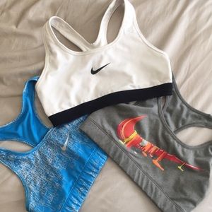Nike Sports Bra trio